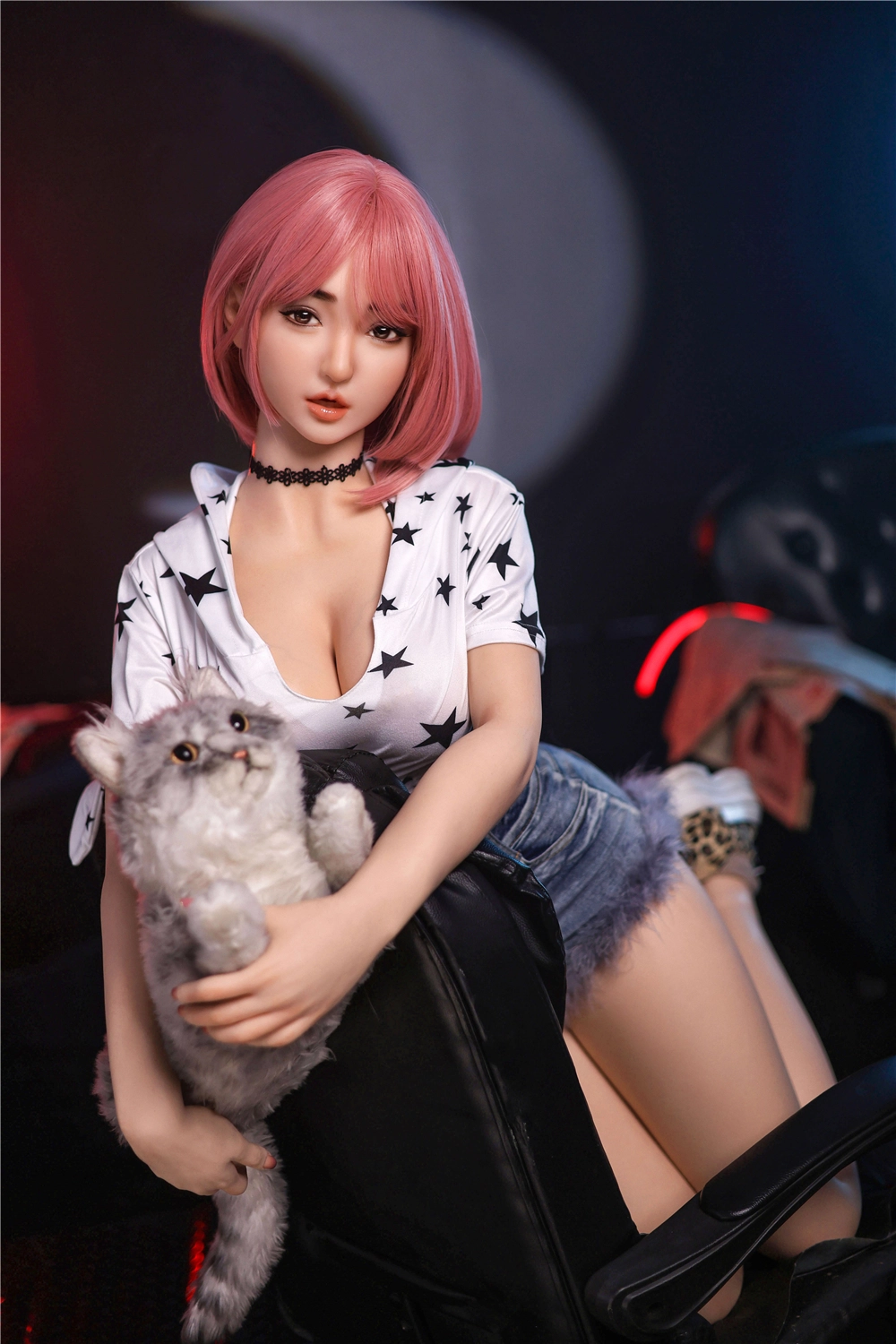 JYDOLL 163cm ROS Mouth Real Silicone Sex Doll Muxi