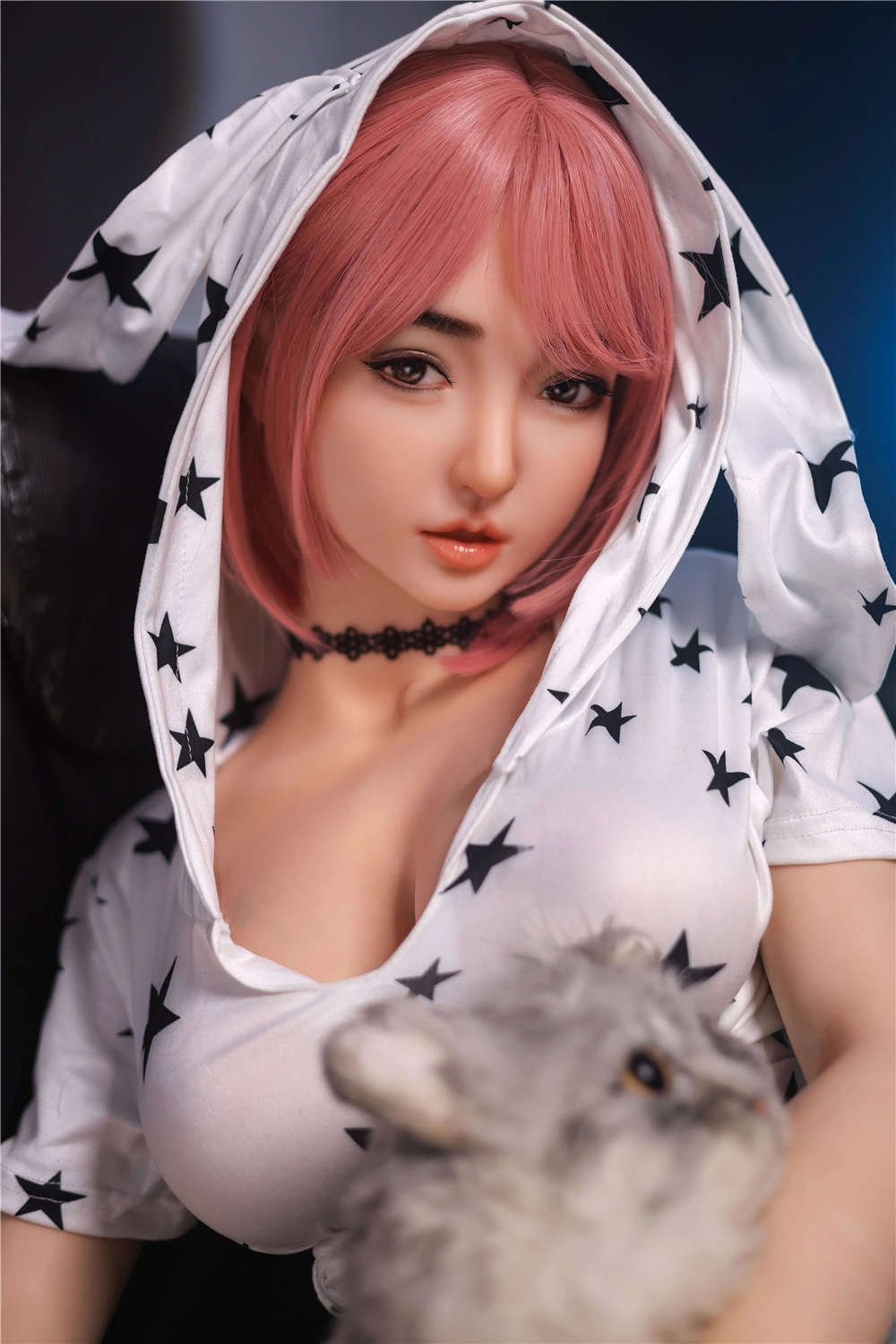 JYDOLL 163cm ROS Mouth Real Silicone Sex Doll Muxi