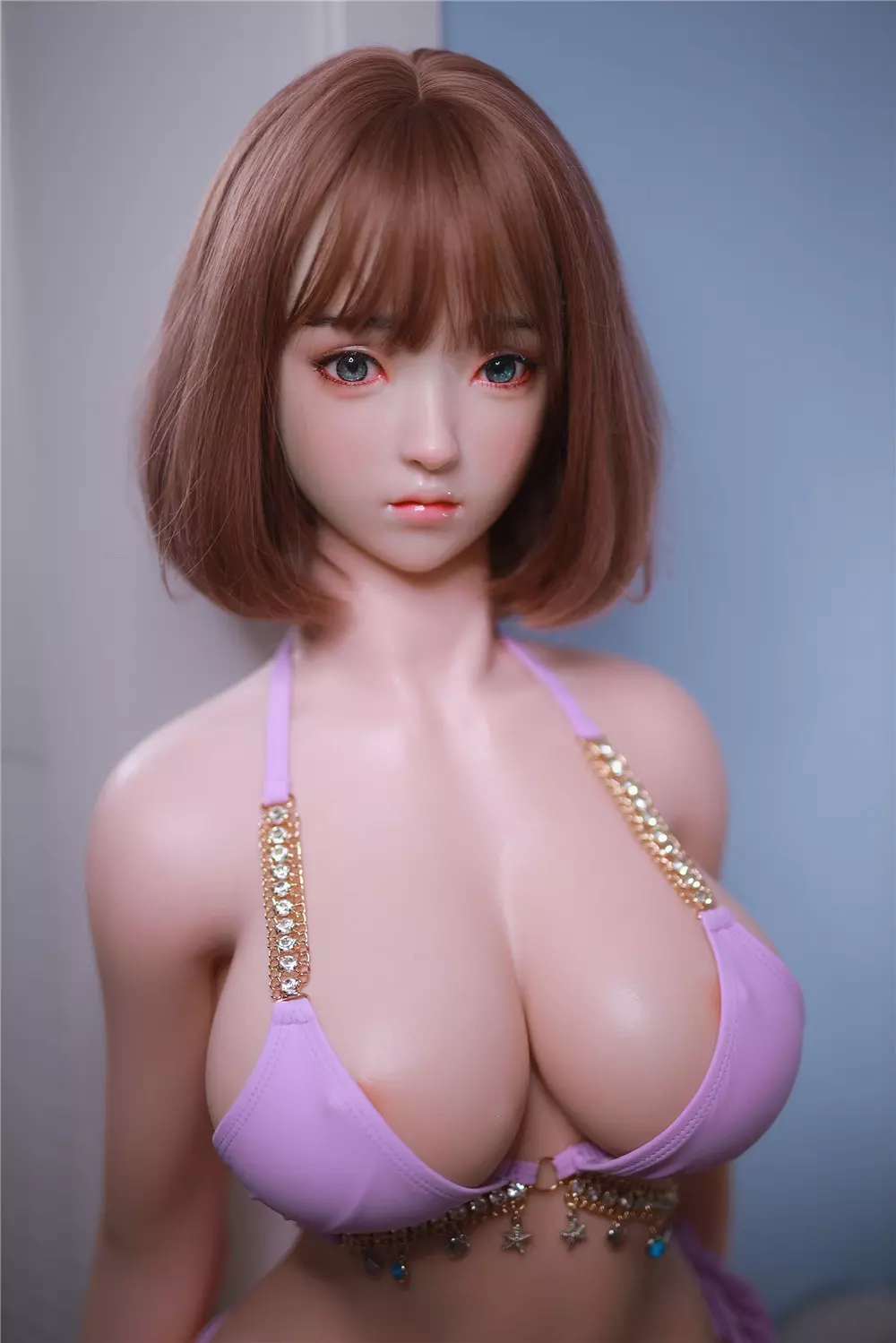 JY 157cm Silicone implanted hair sex doll Menling