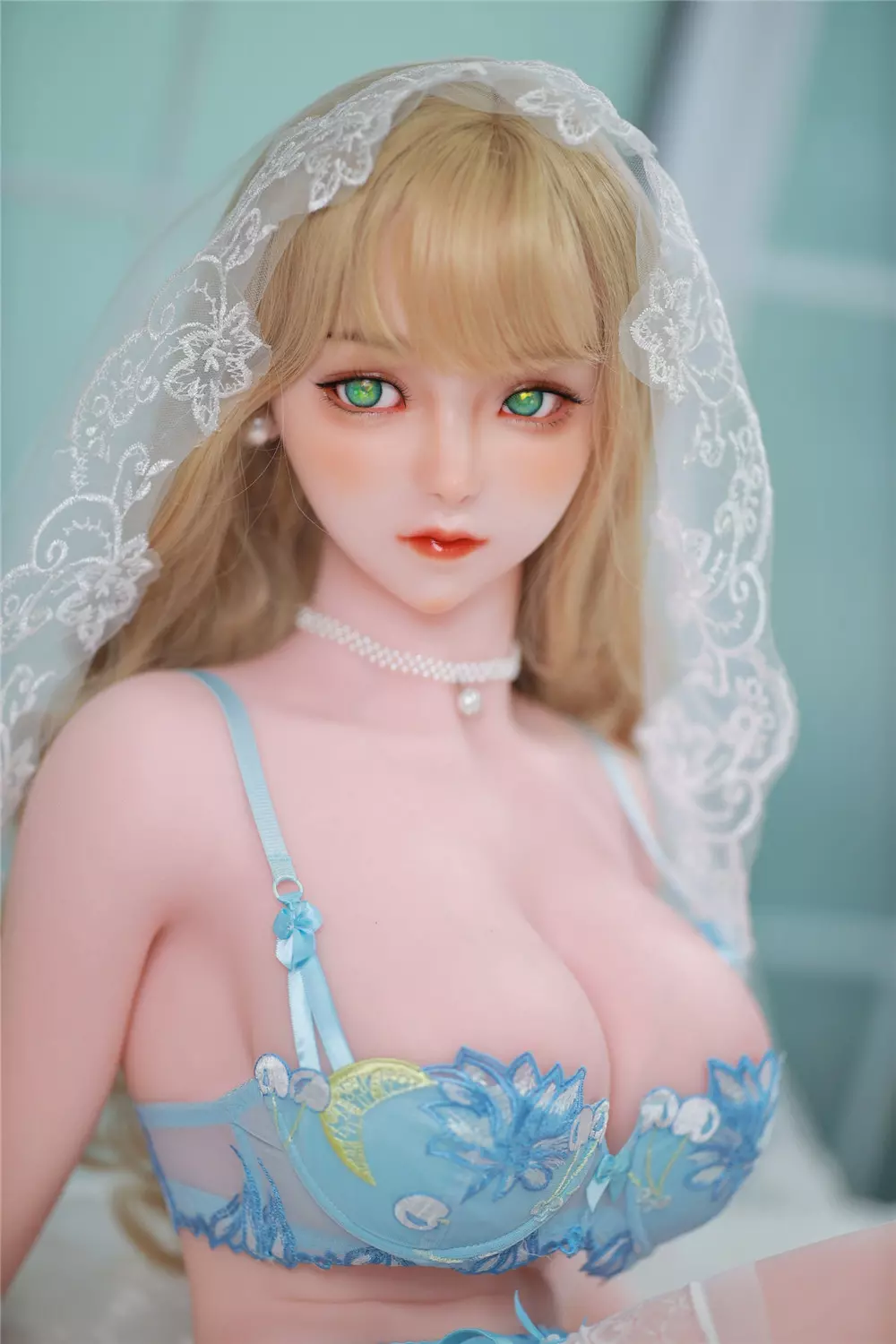 JY 157cm Silicone implanted hair sex doll Mini