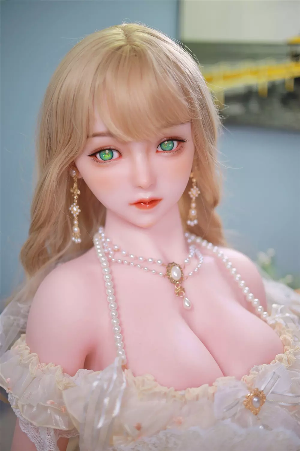 JY 157cm Silicone implanted hair sex doll Mini