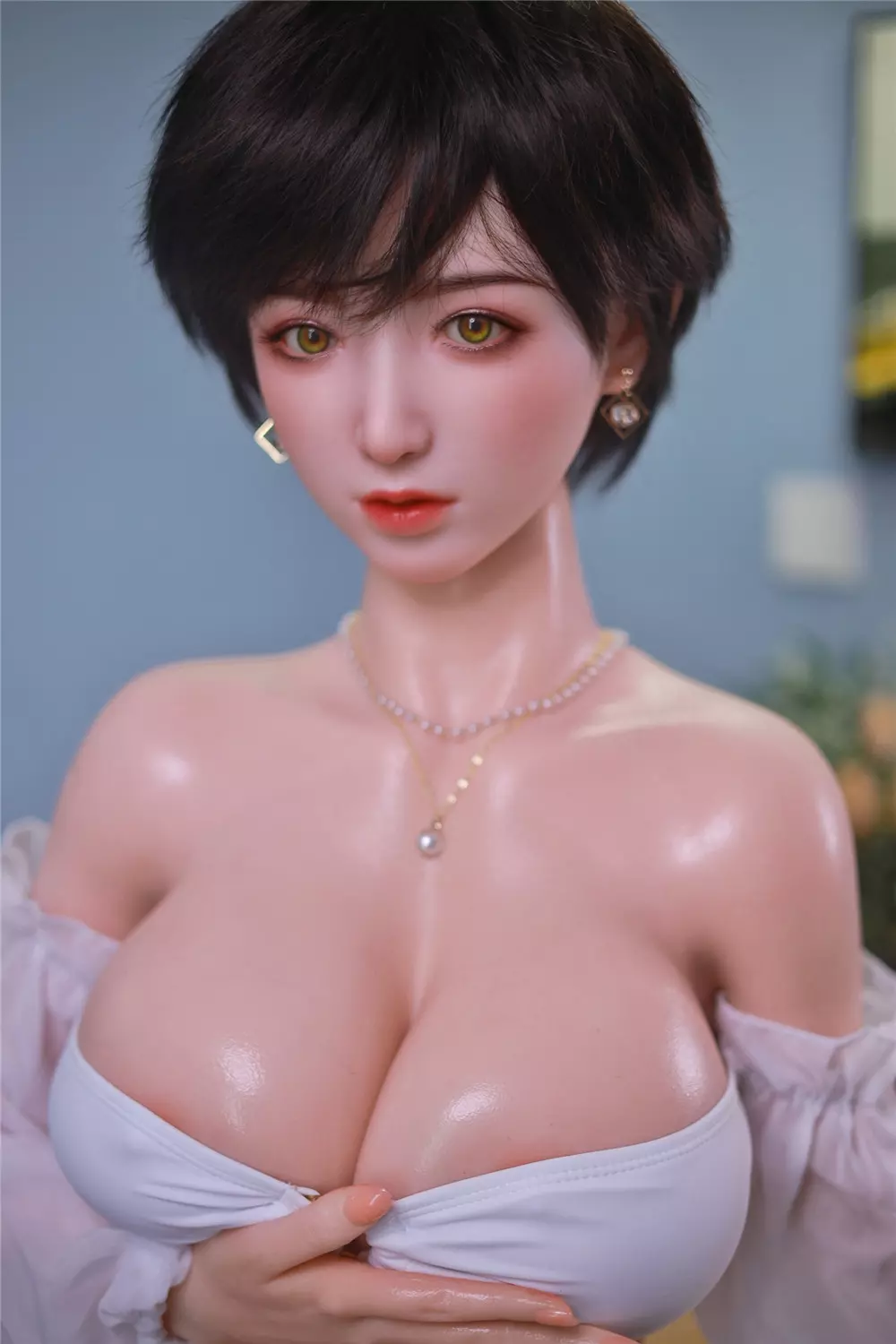 JY 157cm Silicone implanted hair sex doll Xue