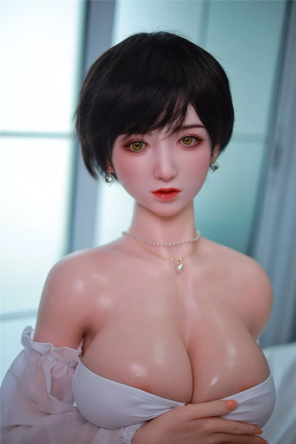 JY 157cm Silicone implanted hair sex doll Xue