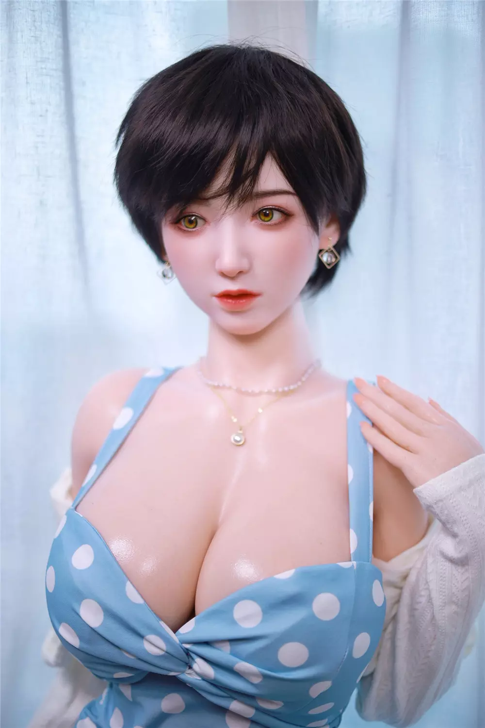 JY 157cm Silicone implanted hair sex doll Xue