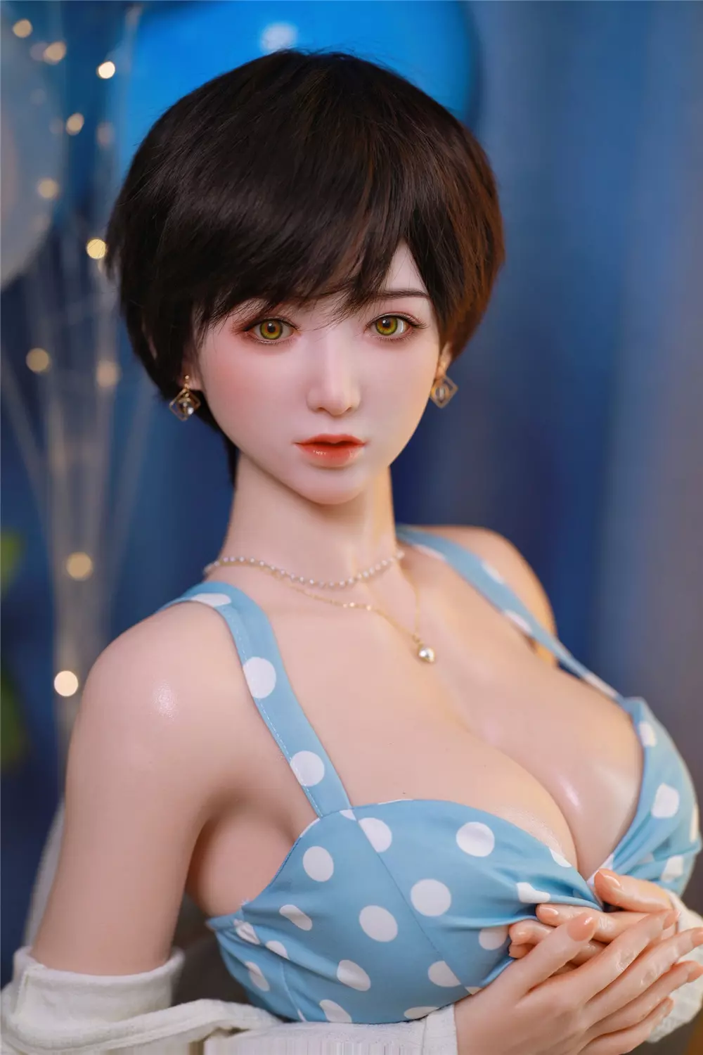 JY 157cm Silicone implanted hair sex doll Xue