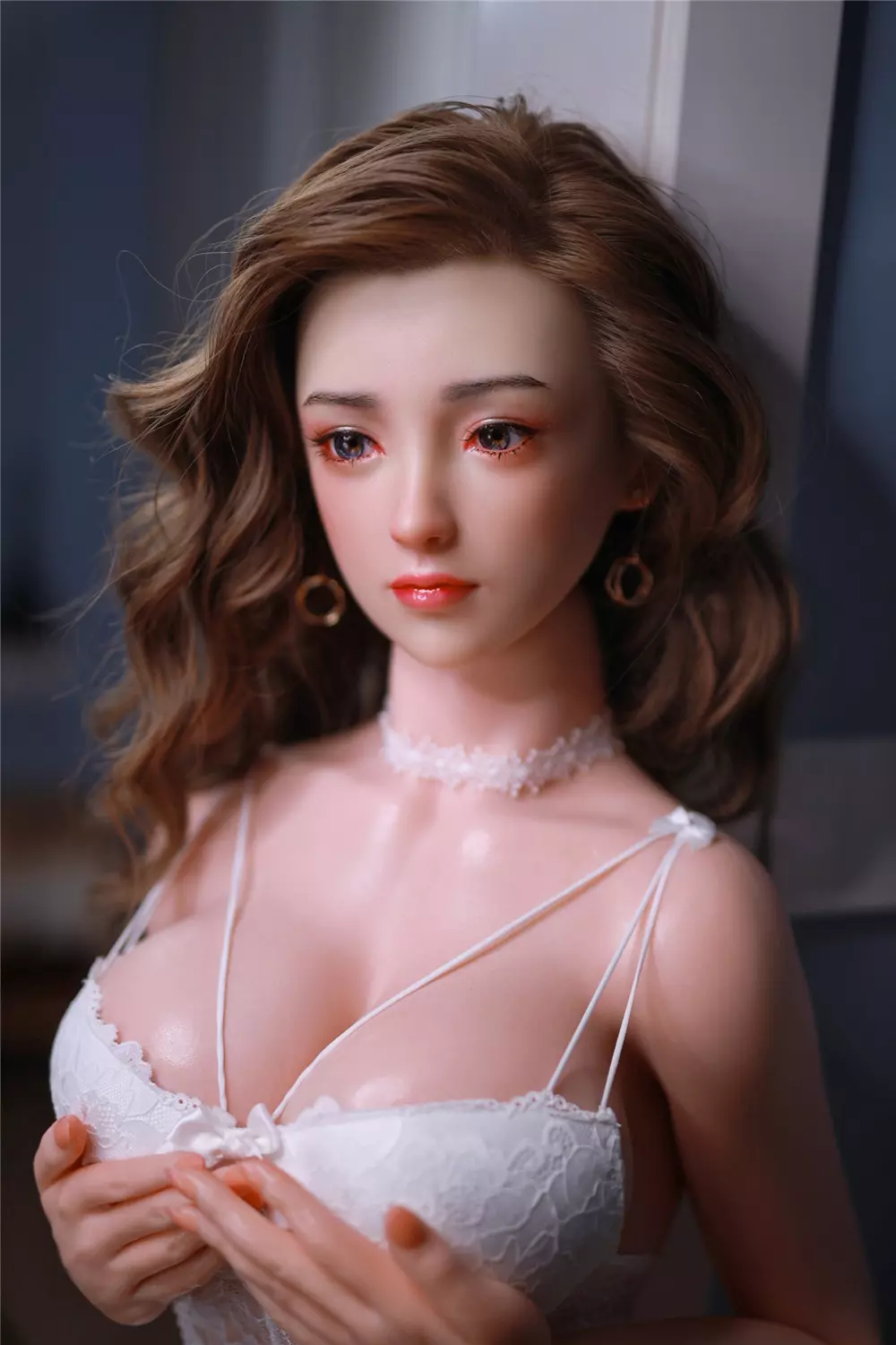 JY 157cm Silicone implanted hair sex doll Zu