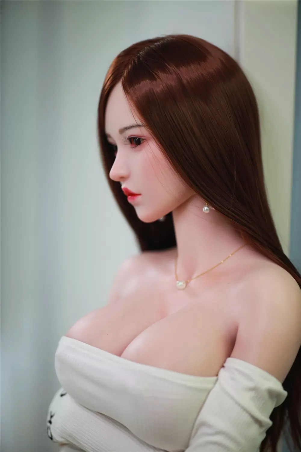 JY 161cm Silicone implanted hair Maili