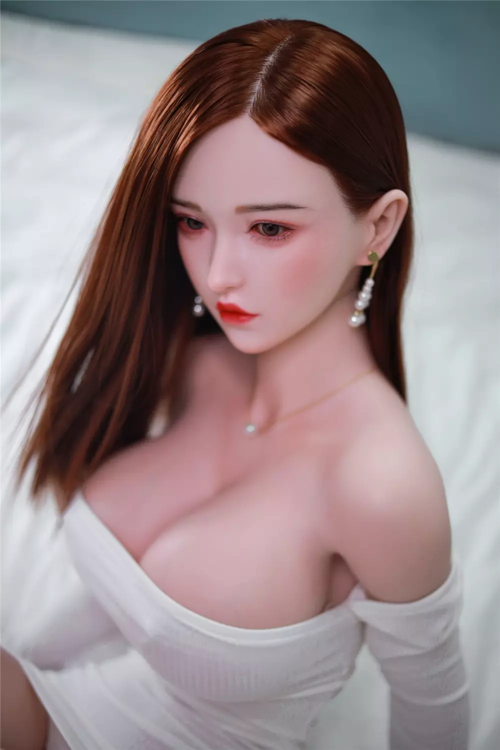 JY 161cm Silicone implanted hair Maili