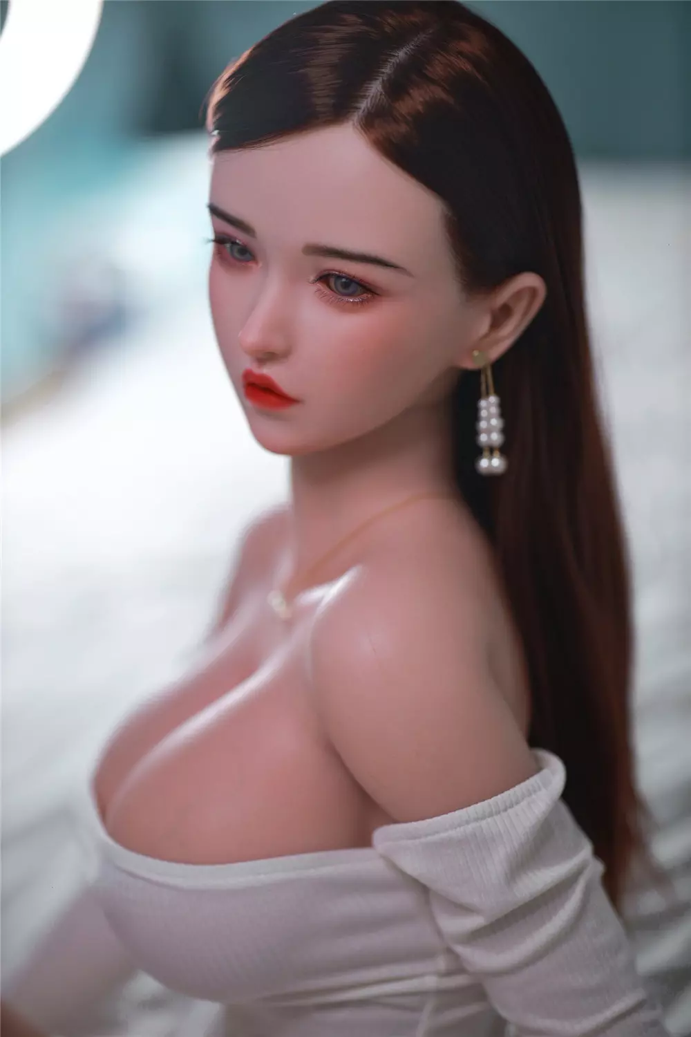 JY 161cm Silicone implanted hair Maili