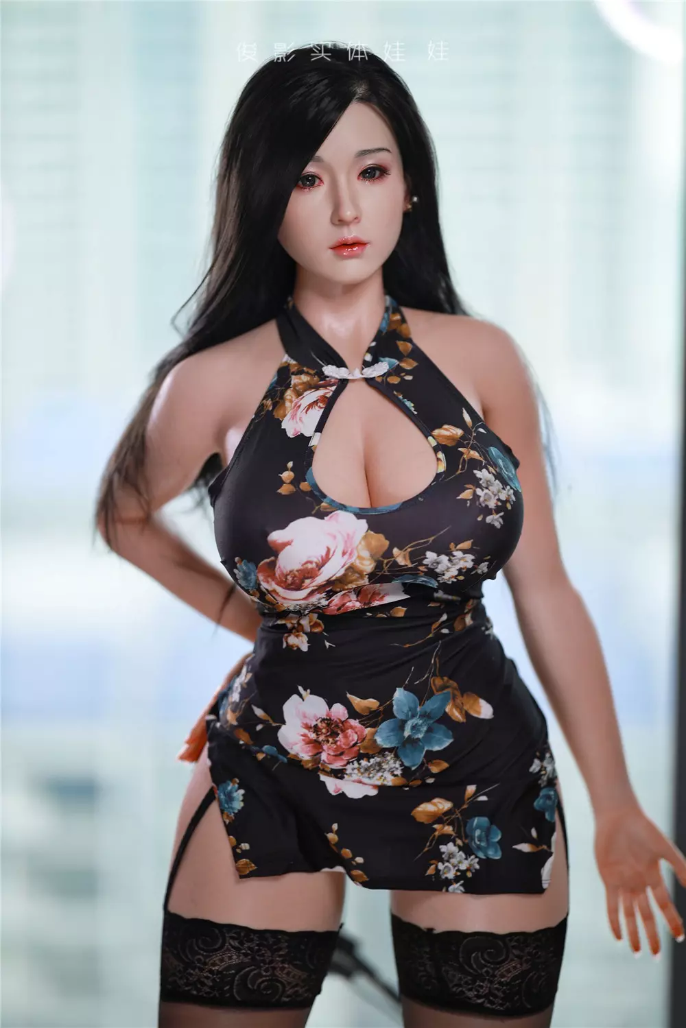 JY 162cm Silicone implanted hair Ying