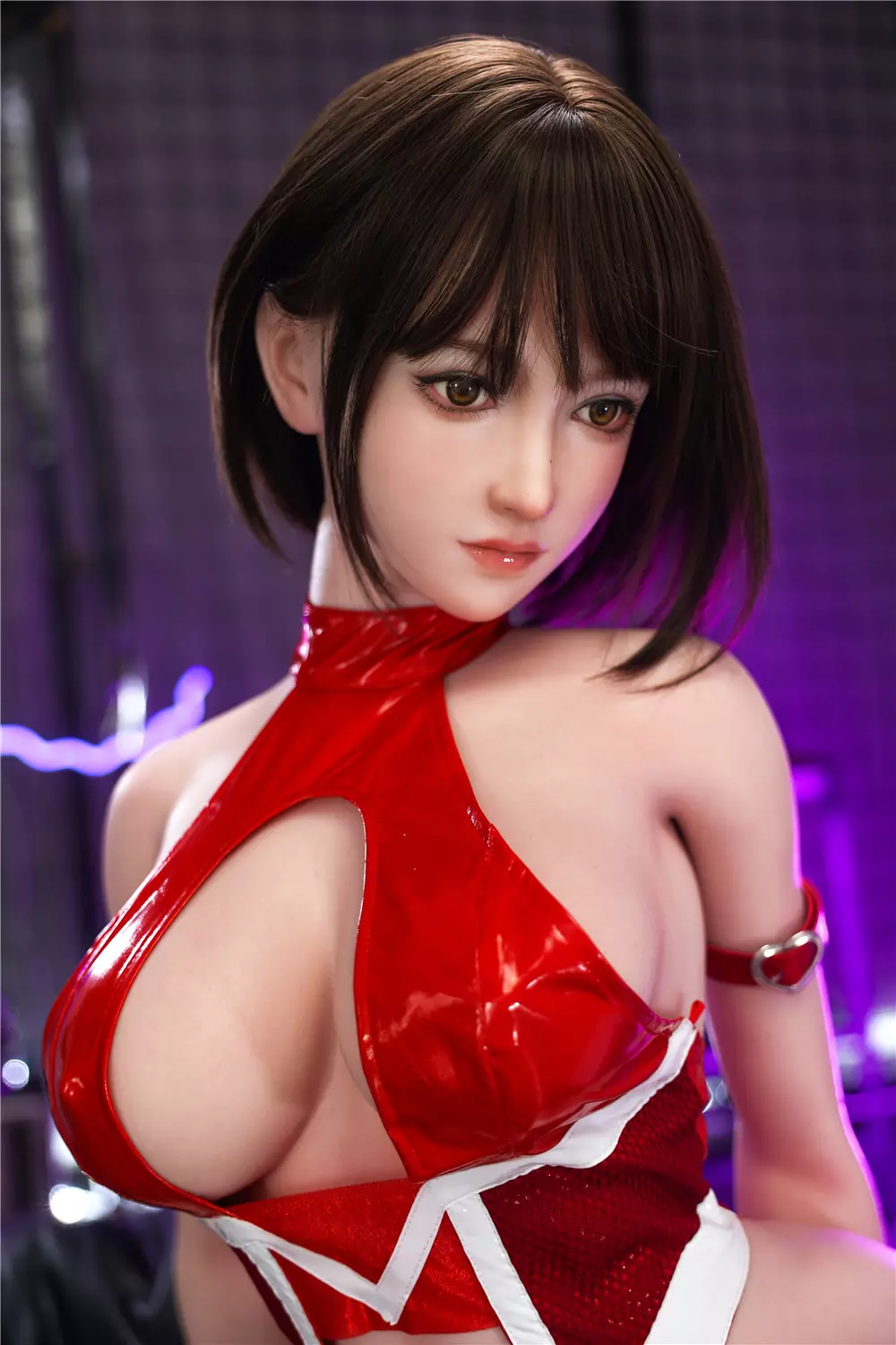 JY 163cm Silicone implanted hair sex doll Miss