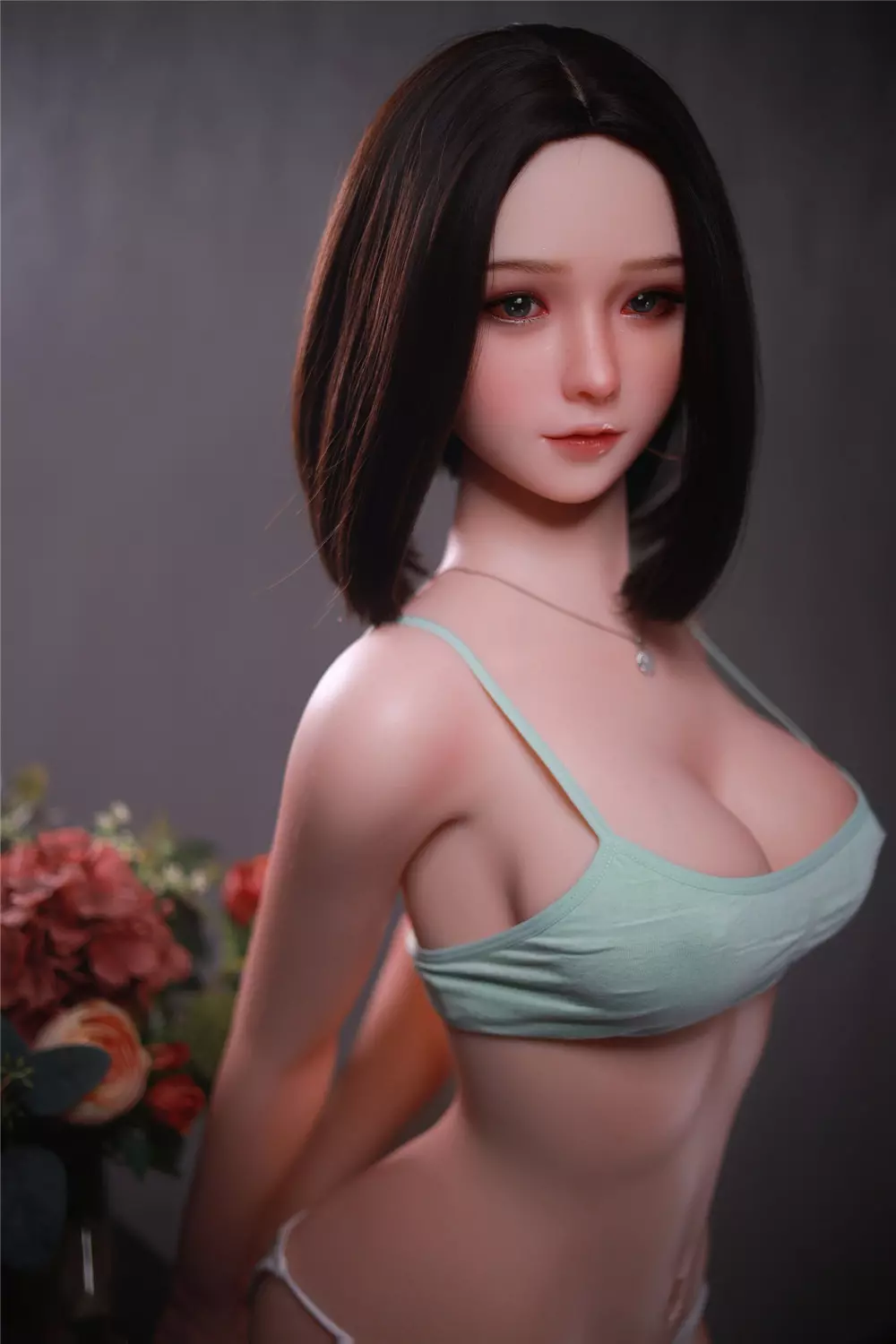 JY 165cm Silicone implanted hair sex doll YiRan