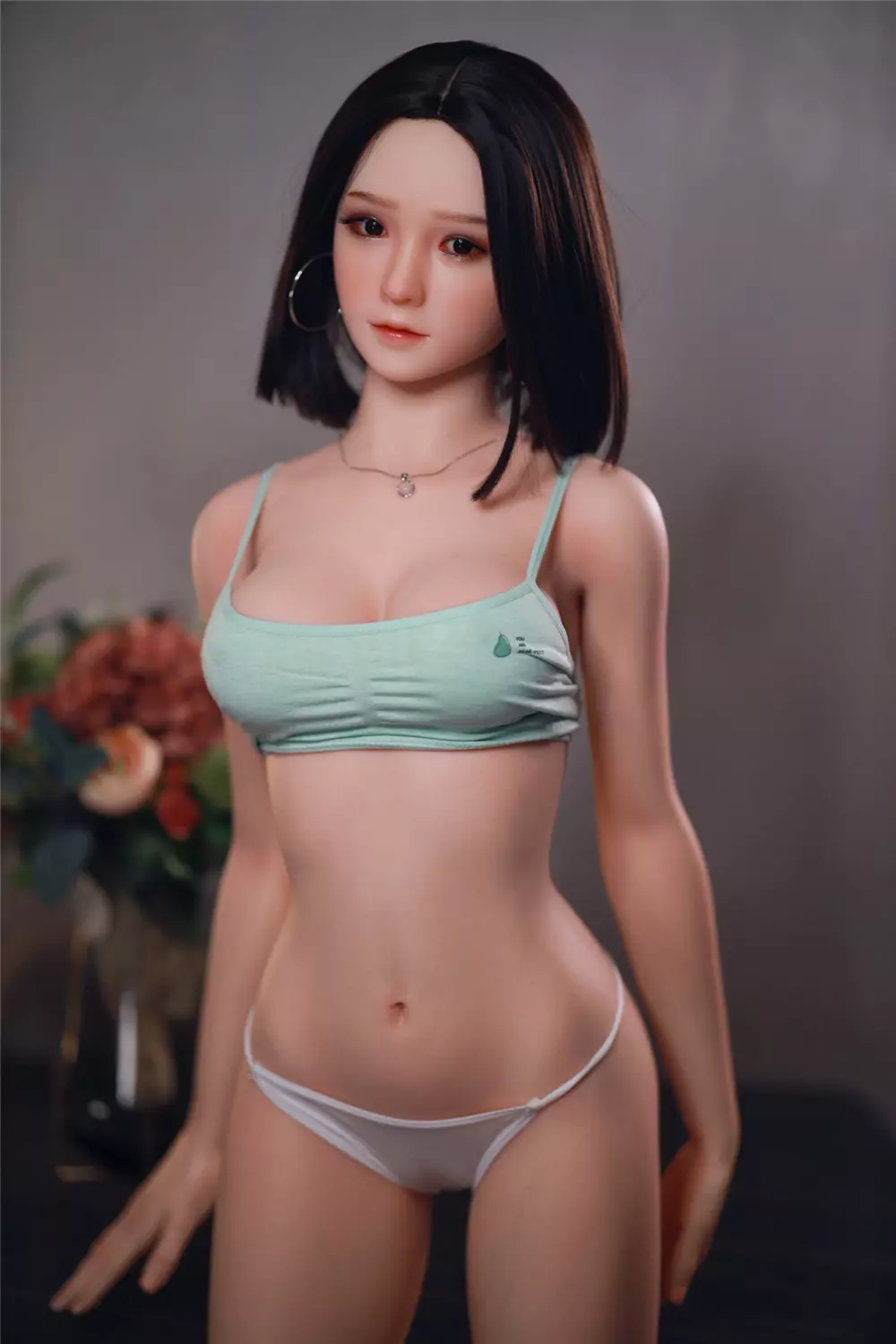 JY 165cm Silicone implanted hair sex doll YiRan