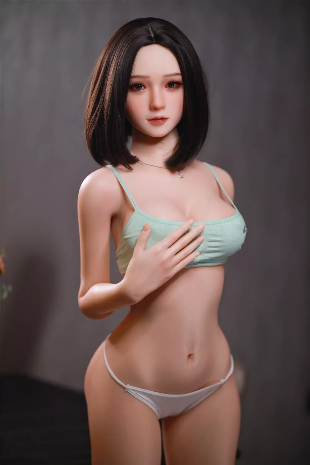 JY 165cm Silicone implanted hair sex doll YiRan