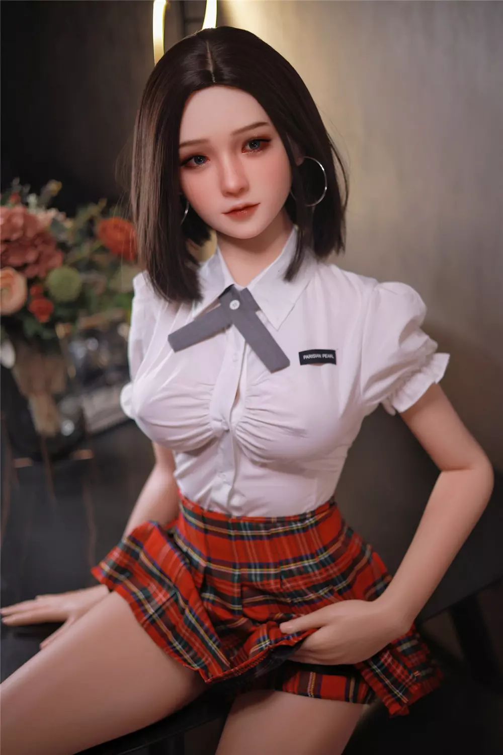 JY 165cm Silicone implanted hair sex doll YiRan