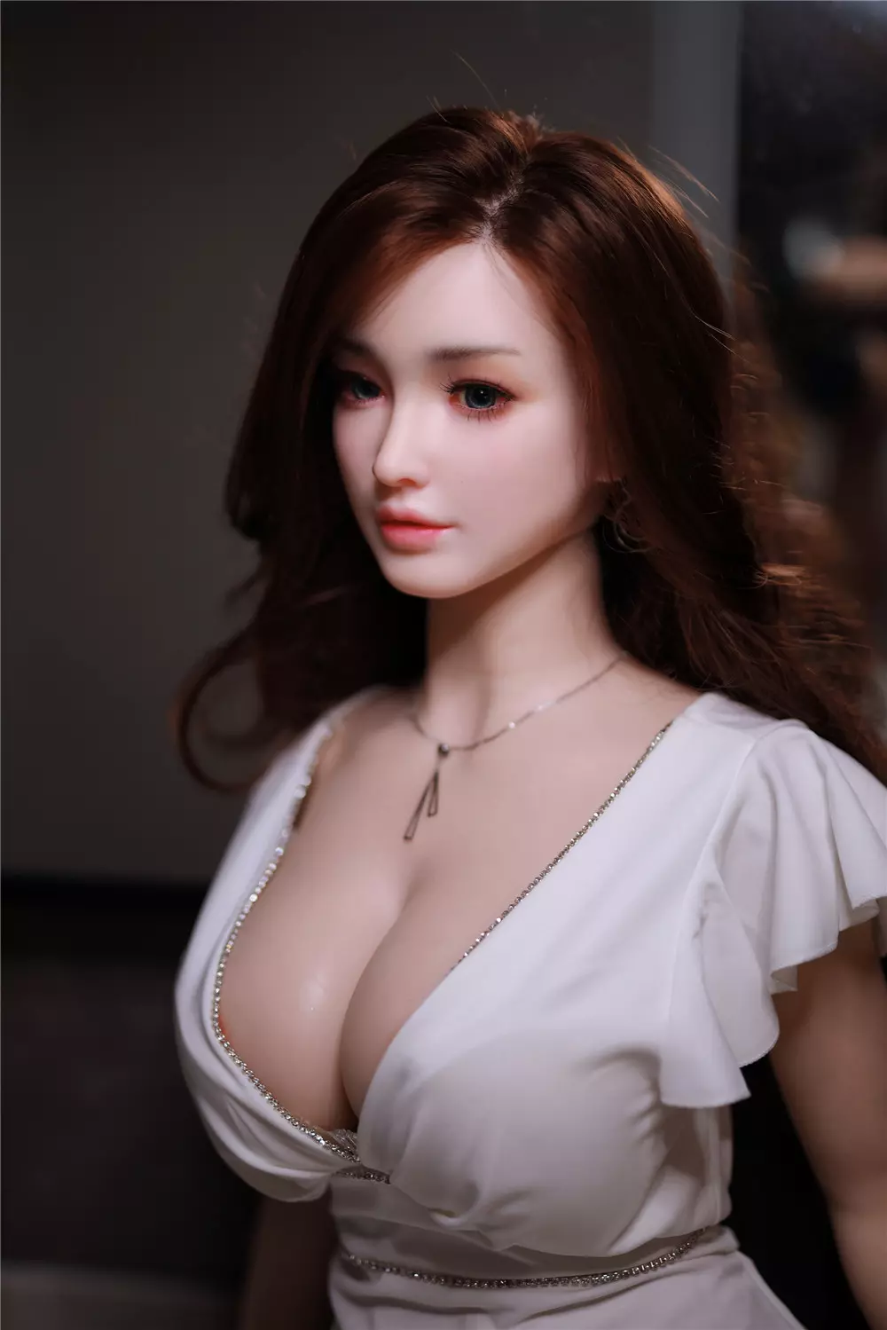 JY 163cm Silicone implanted hair Ling