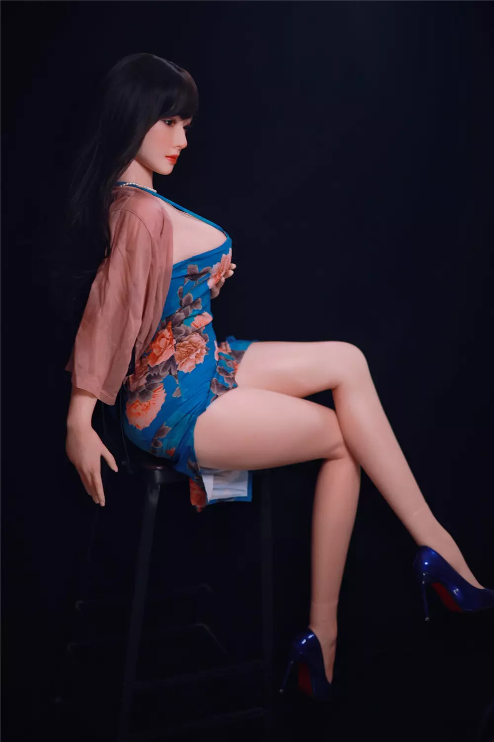 JY 163cm Silicone implanted hair sex doll MeiYu