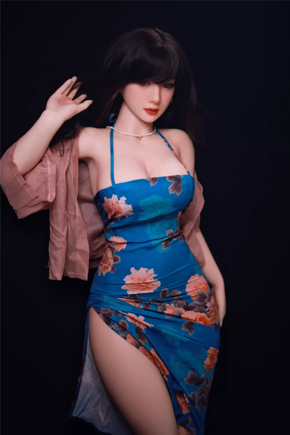 JY 163cm Silicone implanted hair sex doll MeiYu