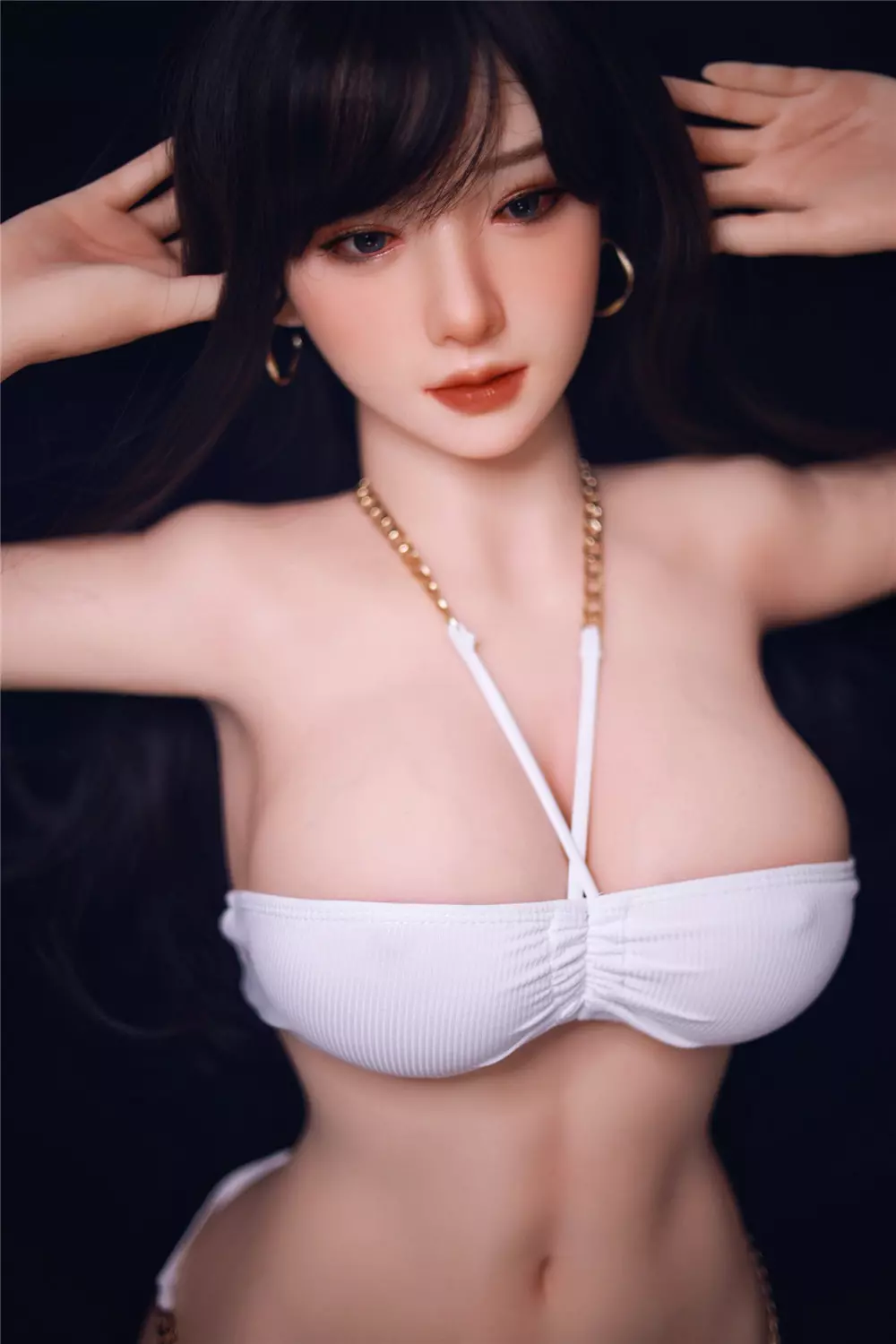 JY 163cm Silicone implanted hair sex doll MeiYu