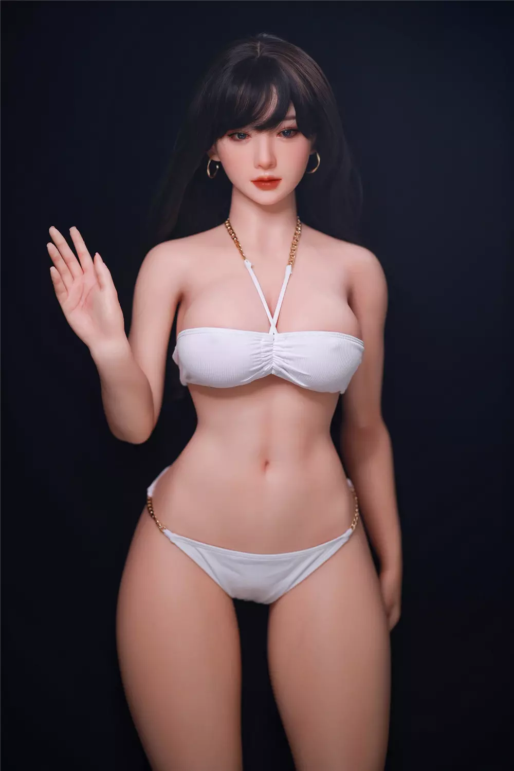 JY 163cm Silicone implanted hair sex doll MeiYu