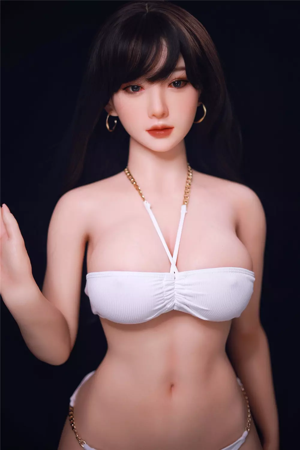 JY 163cm Silicone implanted hair sex doll MeiYu