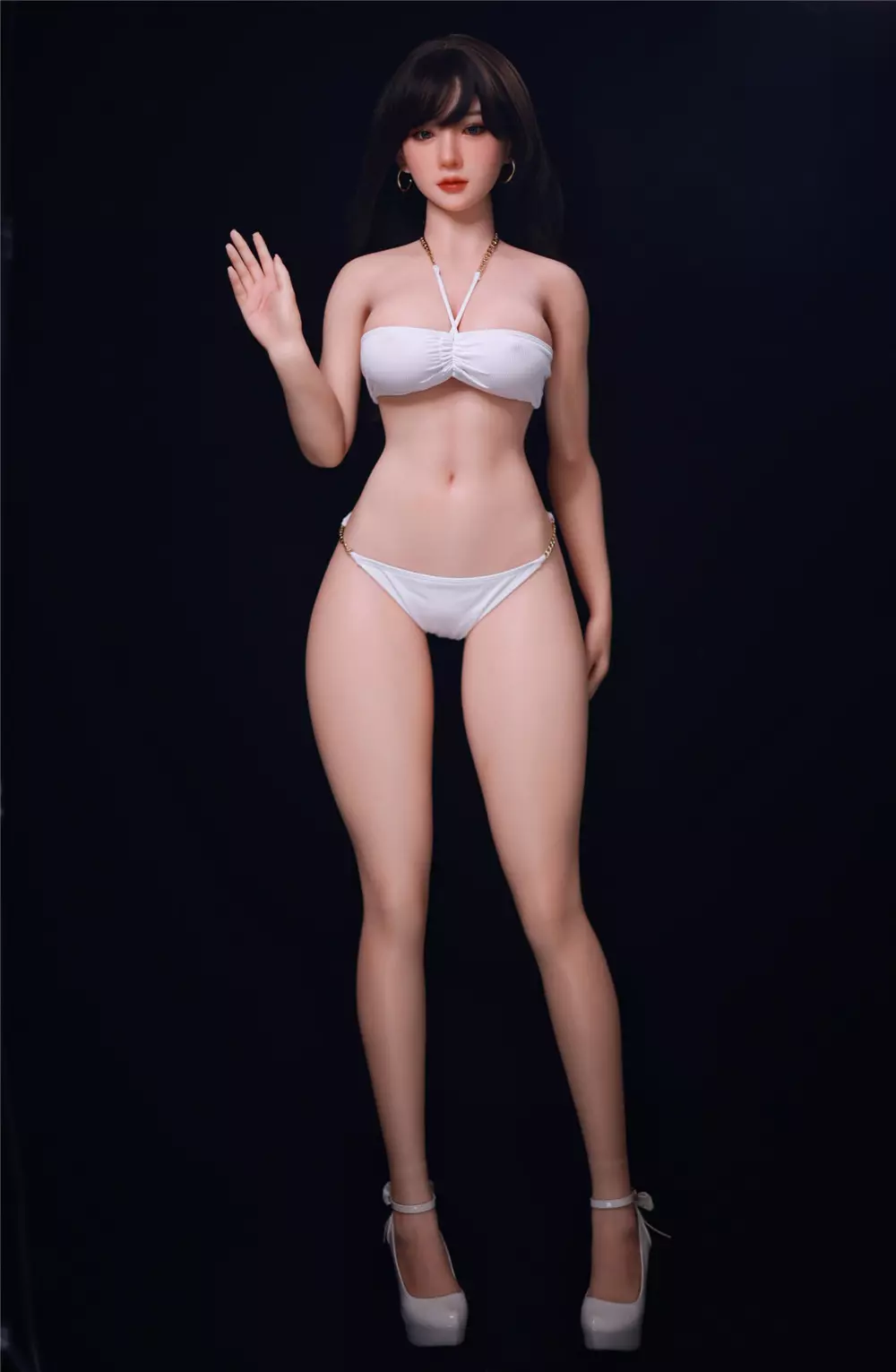 JY 163cm Silicone implanted hair sex doll MeiYu