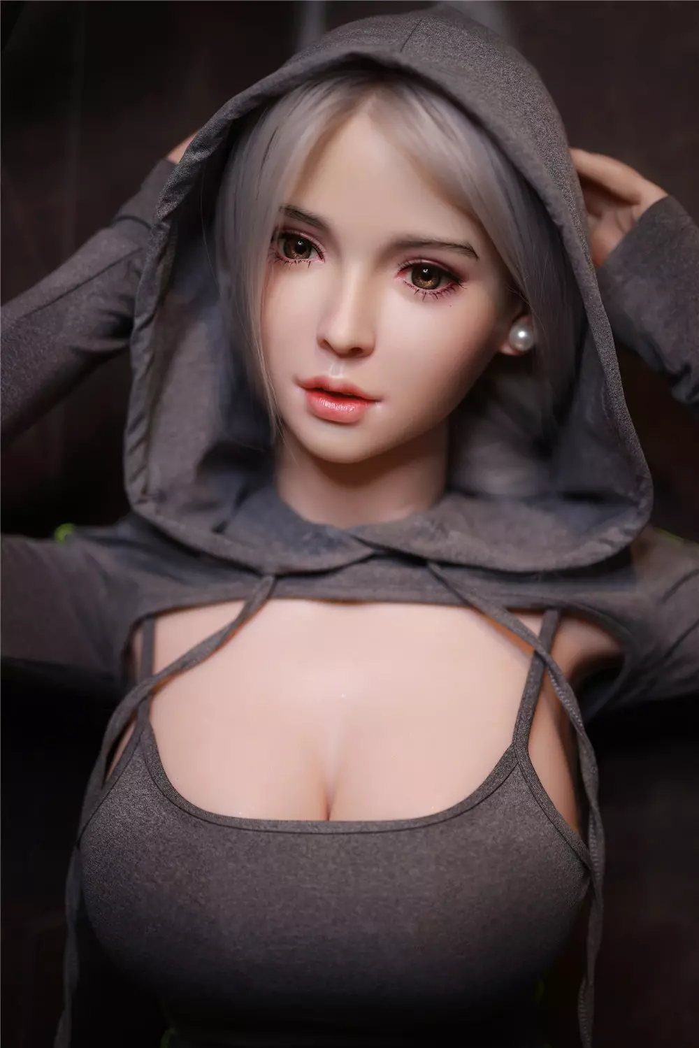 JY 163cm Silicone implanted hair Nanxi