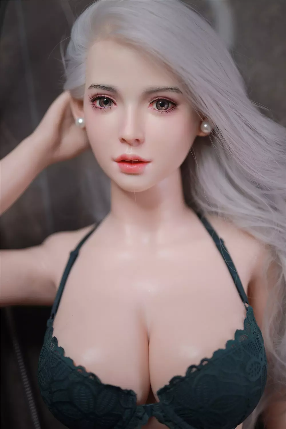 JY 163cm Silicone implanted hair Nanxi