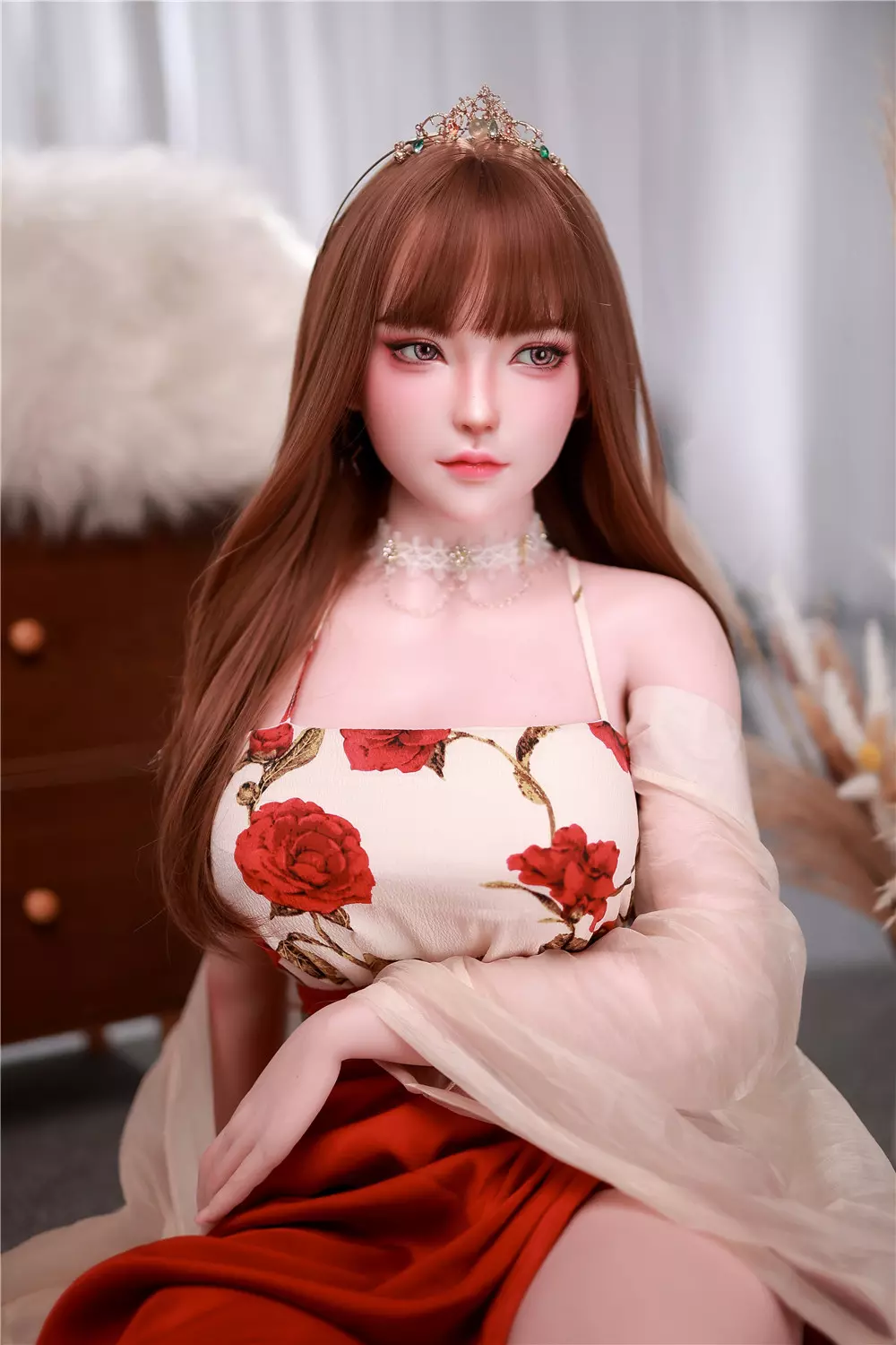 JY 163cm Silicone implanted hair sex doll MiTao