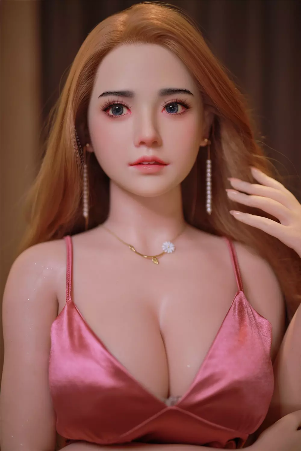 JY 163cm Silicone implanted hair Yunshu