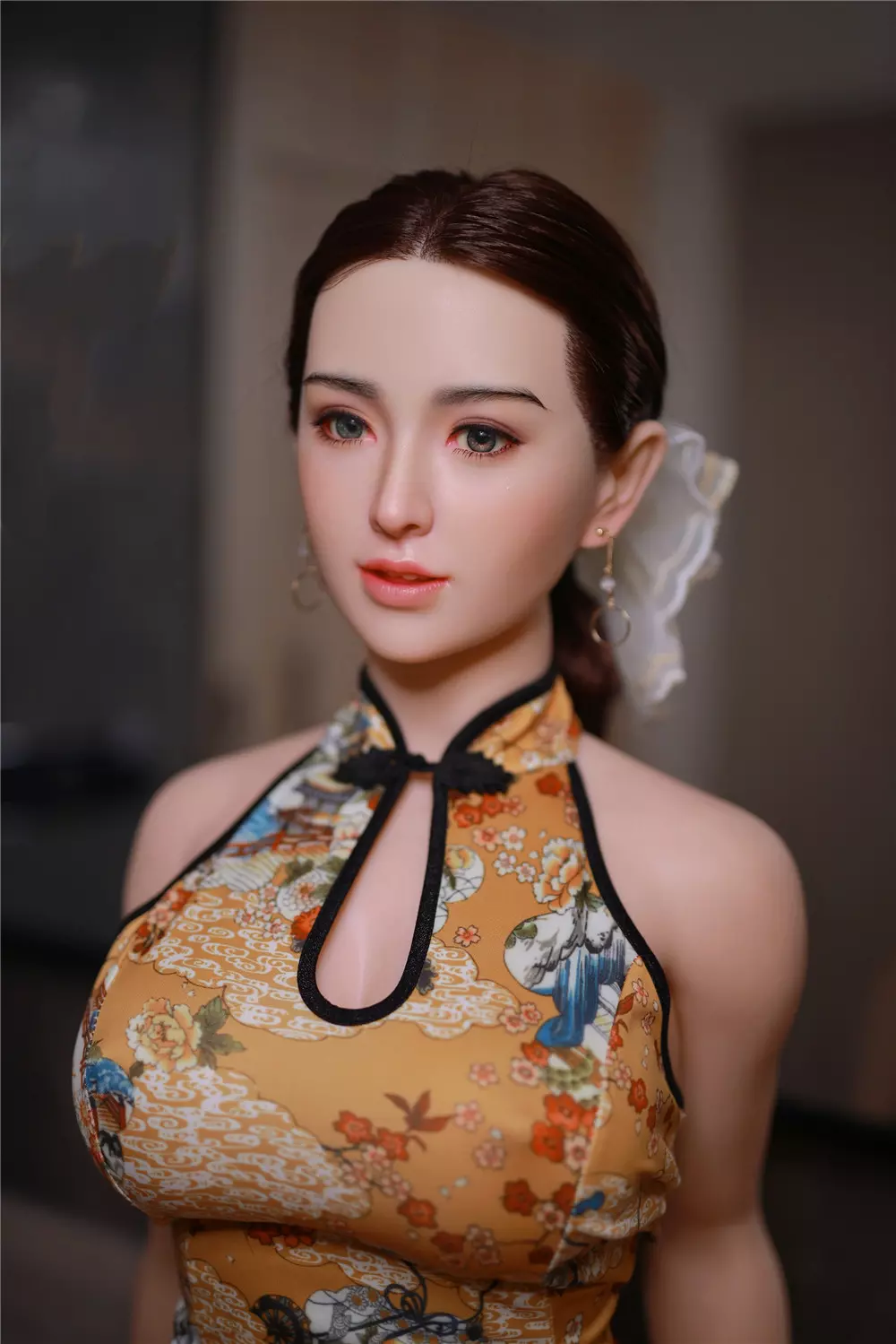 JY 163cm Silicone implanted hair Xiaomei