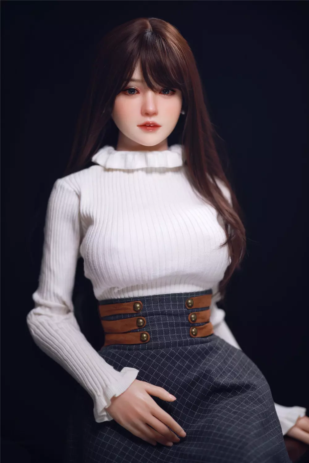 JY 165cm Silicone implanted hair sex doll YunXu