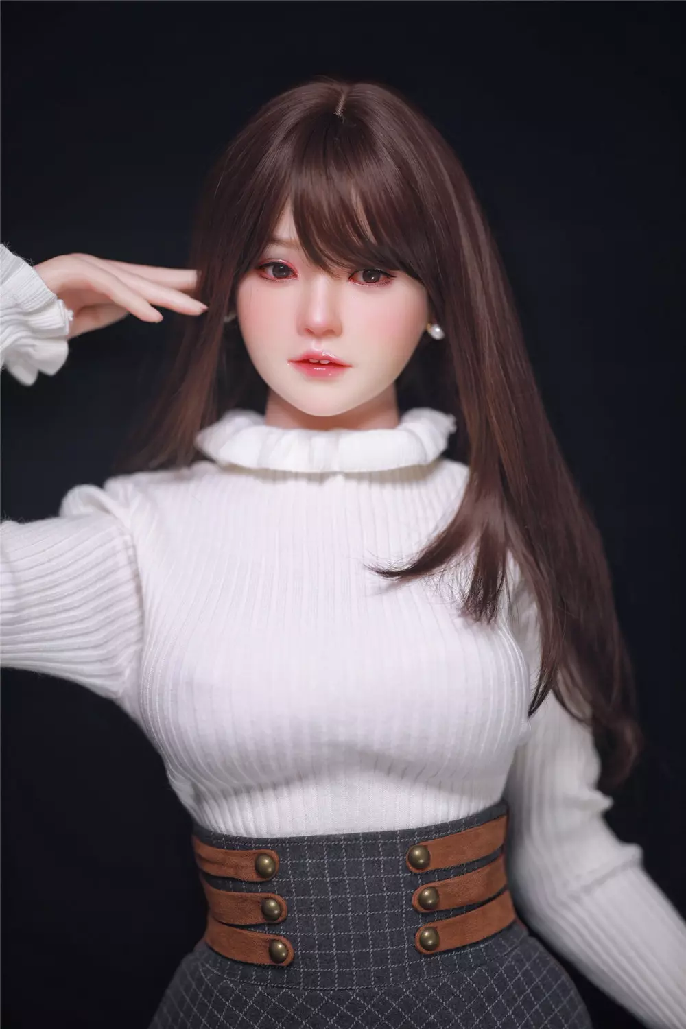 JY 165cm Silicone implanted hair sex doll YunXu