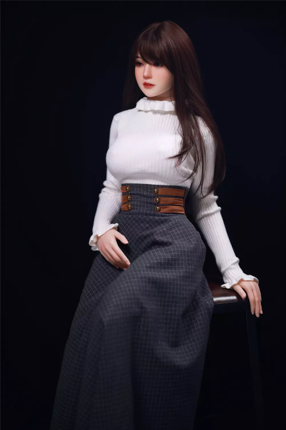 JY 165cm Silicone implanted hair sex doll YunXu