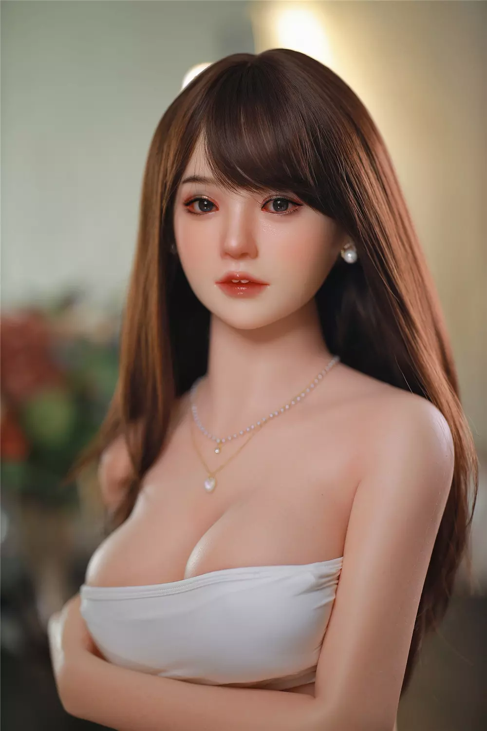 JY 165cm Silicone implanted hair sex doll YunXu