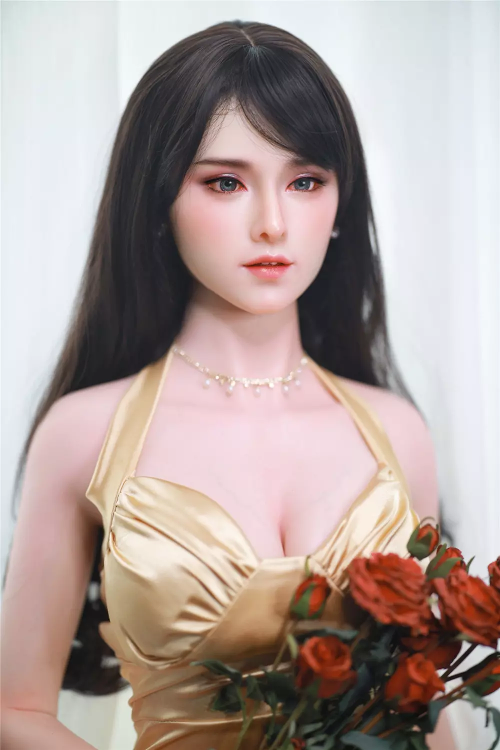 JY 168cm Silicone implanted hair Shuya