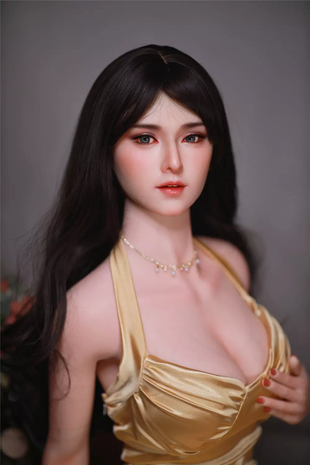 JY 168cm Silicone implanted hair Shuya