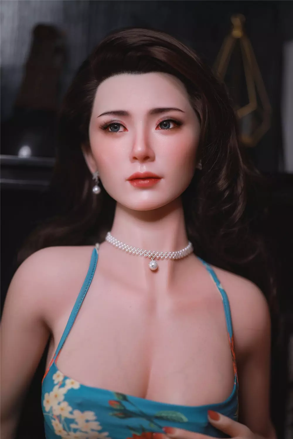 JY 168cm Silicone implanted hair Yuzhen