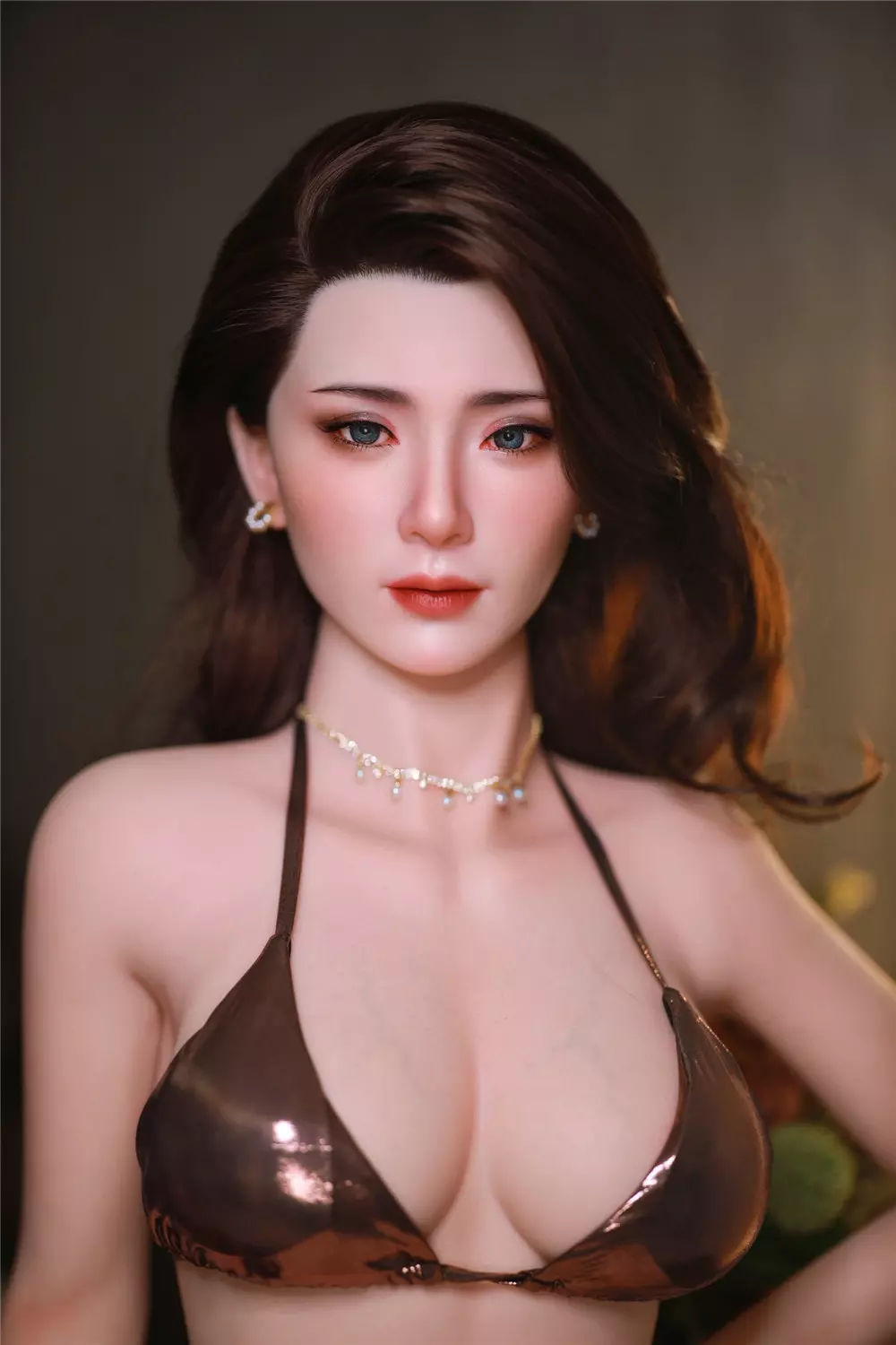 JY 168cm Silicone implanted hair Yuzhen