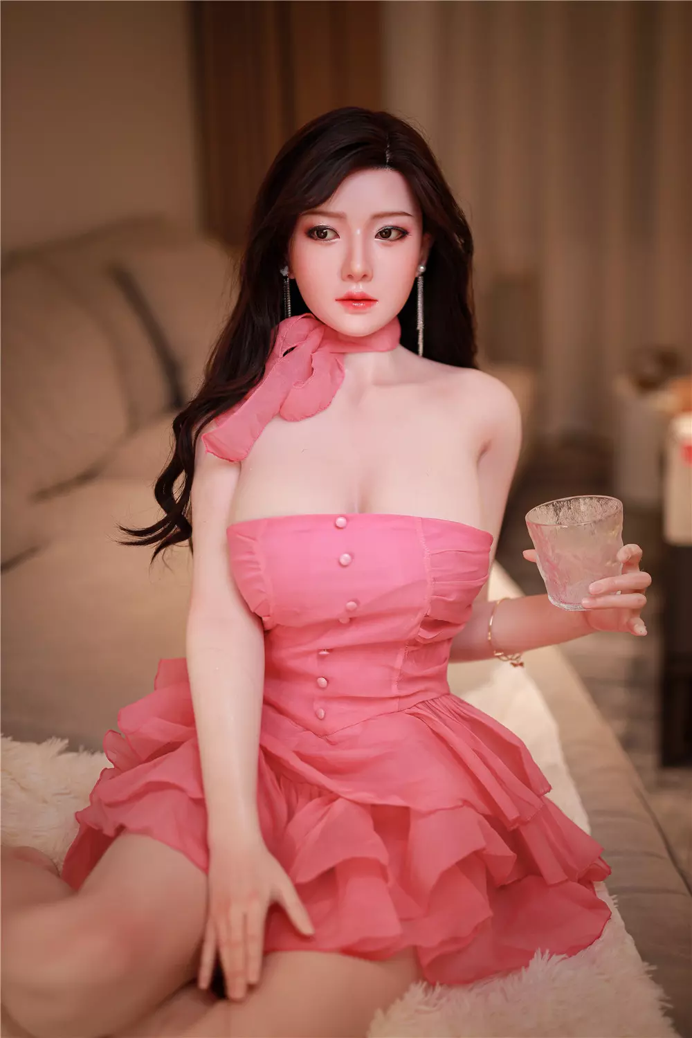 JY 170cm Silicone implanted hair Jie