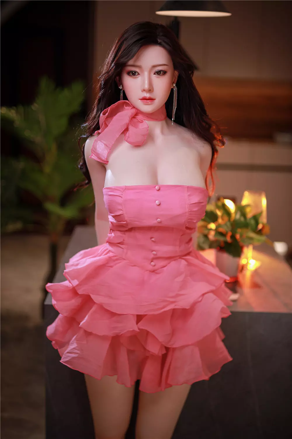 JY 170cm Silicone implanted hair Jie