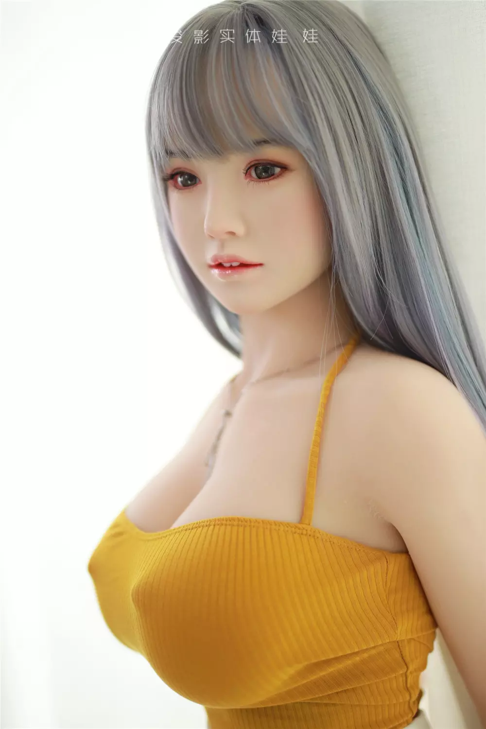 JY 157cm Silicone Head with TPE Body implanted hair YunShu