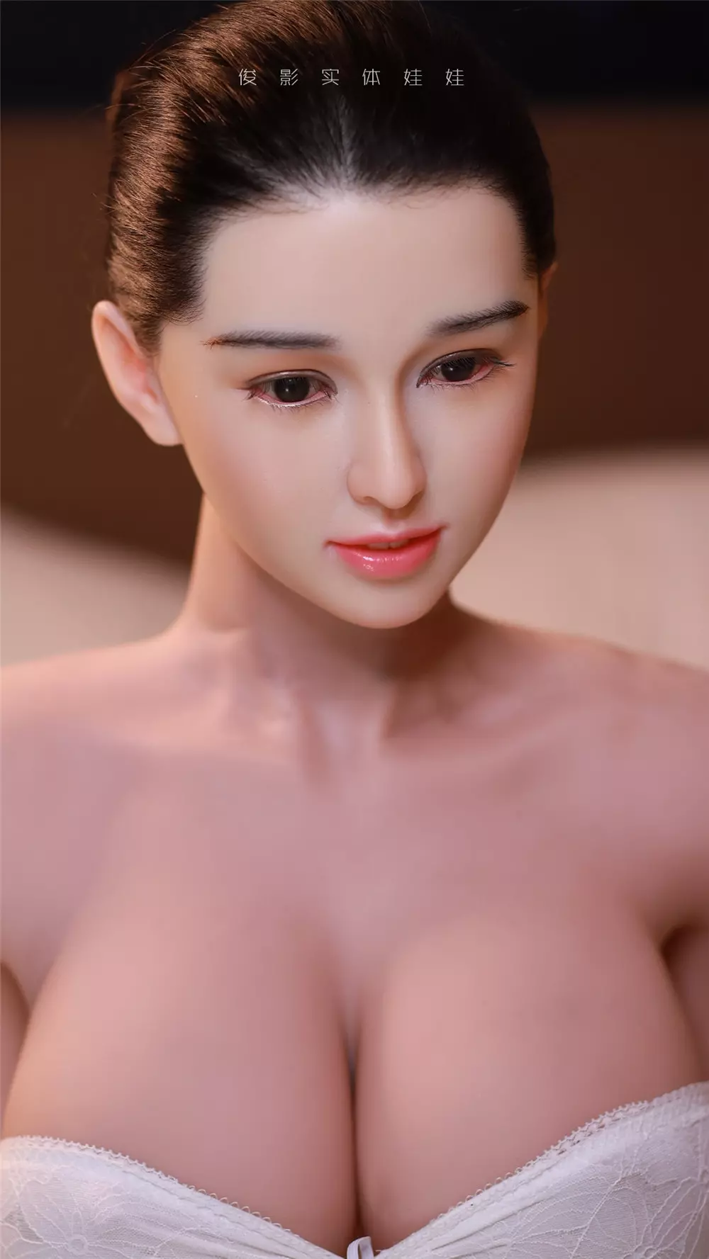 JY 164cm Silicone Head with TPE Body implanted hair Lanxin