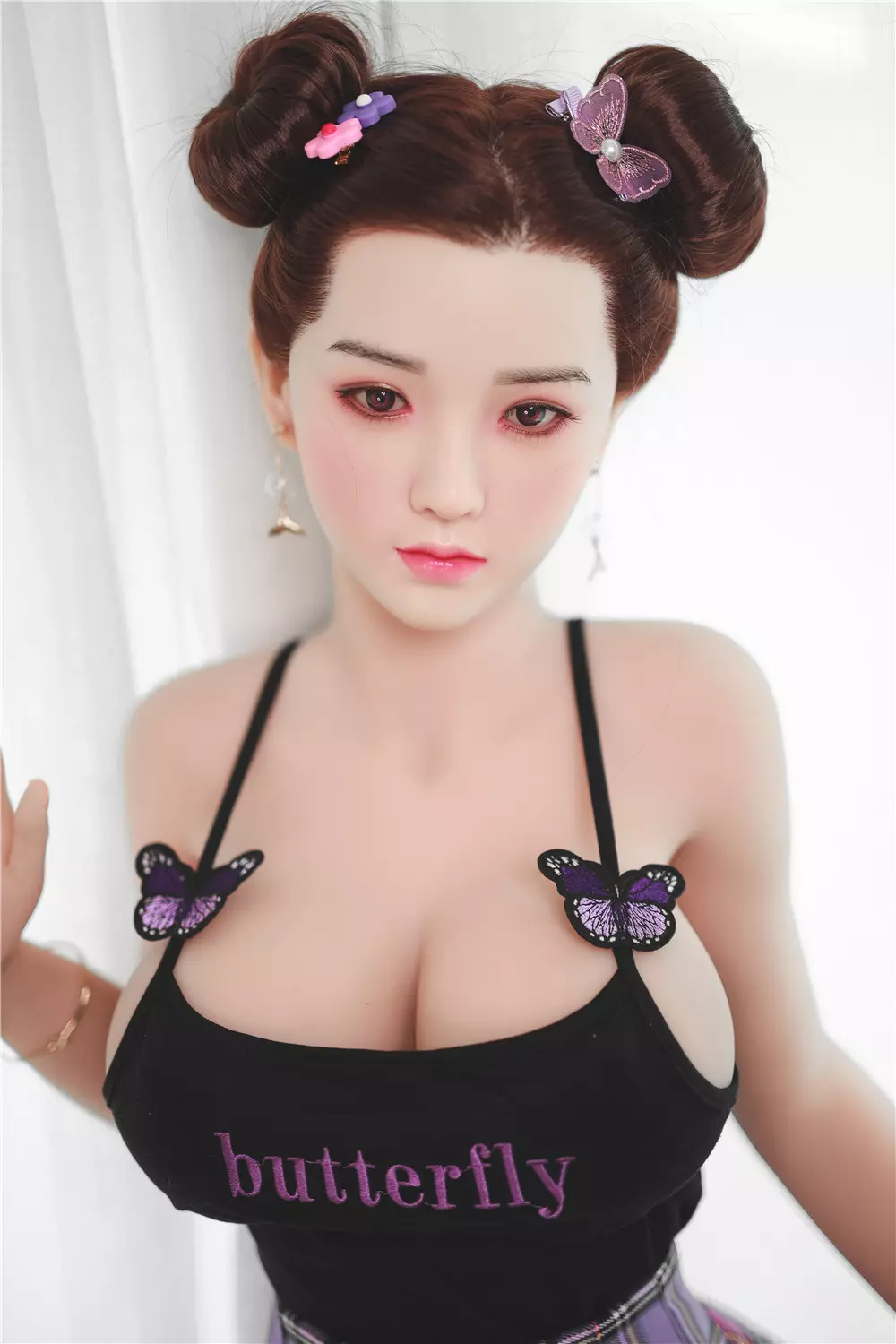 JY 148cm Silicone Head with TPE Body implanted hair xiaomi