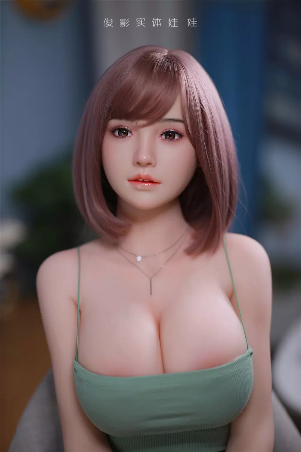 JY 161cm Silicone Head with TPE Body implanted hair Xu