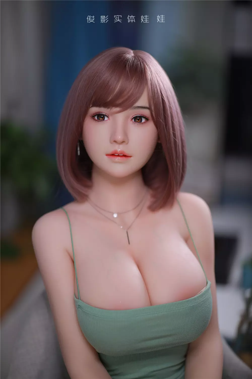 JY 161cm Silicone Head with TPE Body implanted hair Xu