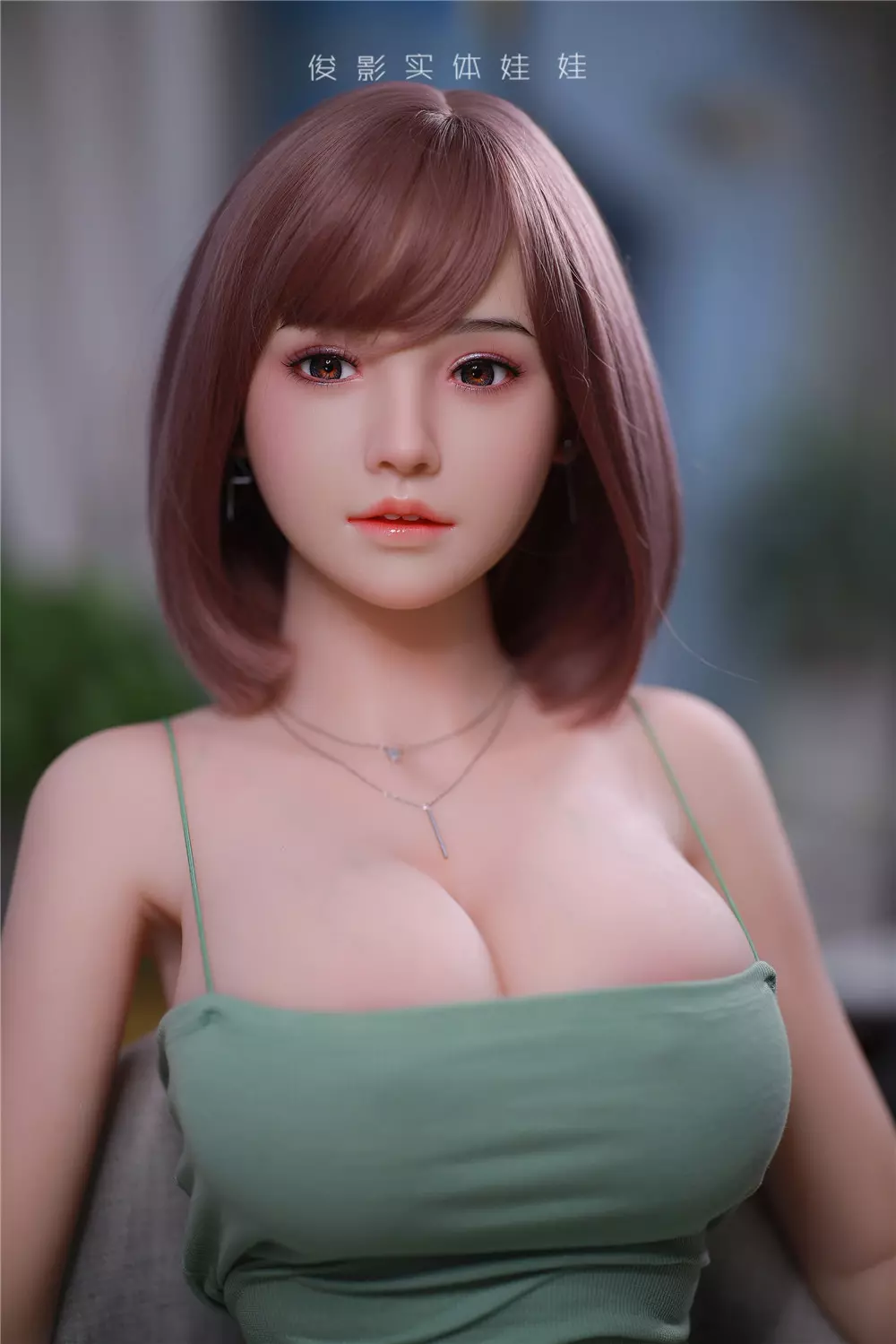 JY 161cm Silicone Head with TPE Body implanted hair Xu