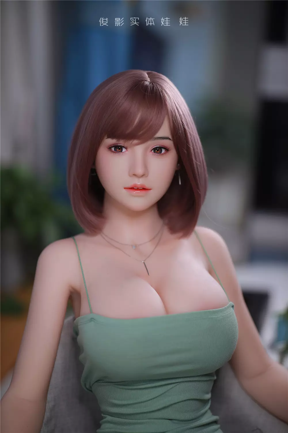 JY 161cm Silicone Head with TPE Body implanted hair Xu