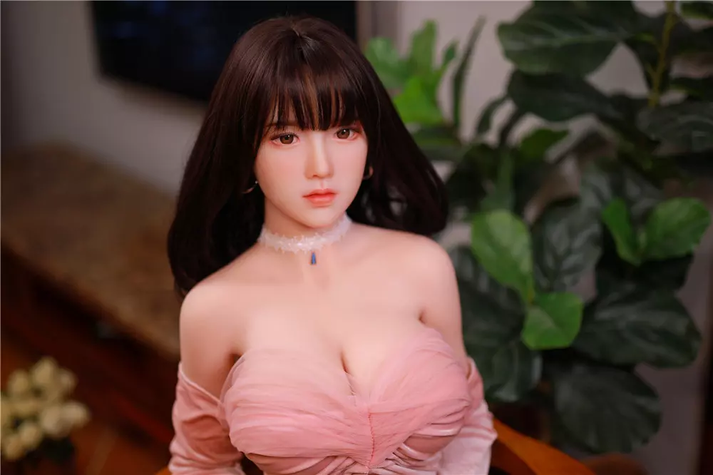 JY 161cm Silicone Head with TPE Body implanted hair Xuan