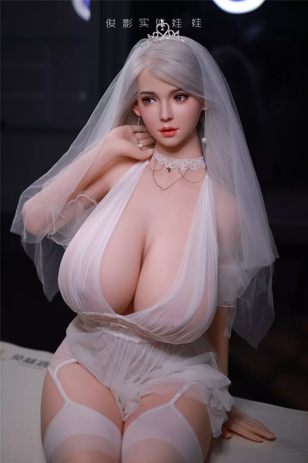 JY 170cm Silicone Head with TPE Body implanted hair Nancy